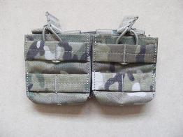 MOLLE Open M14 Double Mag Pouch - Multicam